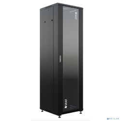 БАСТИОН SKAT TB-22R660GF-B Шкаф напольный универсальный серверный 22U 600х600мм, дверь стеклянная (4400) {1.5 года гарантия}