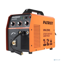 PATRIOT WMA 205MQ MIG/MAG/MMA Полуавтомат сварочный инверторный [605302155] { стальной и флюсовой проволокой 0.6/0.8 мм, сварка электродом (MMA) до 4мм, сварочный ток в режиме MIG: 40-200А }