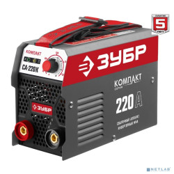 ЗУБР [СА-220К] Сварочный аппарат инверторный { 220 А }