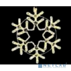 NEON-NIGHT (501-324) Фигура SL-099 "Снежинка" {белая, размер 55*55 см  }