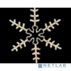 NEON-NIGHT (501-313) Фигура BN-107  "Большая Снежинка" {белая, размер 95*95 см  }