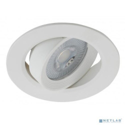 Эра Б0037036 KL LED 22A-5 3K WH Светильник ЭРА светодиодный круглый поворотн. LED SMD 5W 3000K, белый