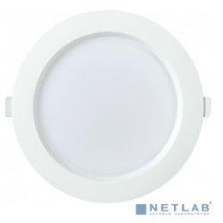 Iek LDVO0-1704-24-6500-K01 Светильник LED ДВО 1704 белый круг 24Вт 6500K IP40 {пластик. корпус, диам 192 мм}