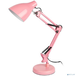 ЭРА Б0052757 Настольный светильник N-123-E27-40W-P Е27 с основанием розовый