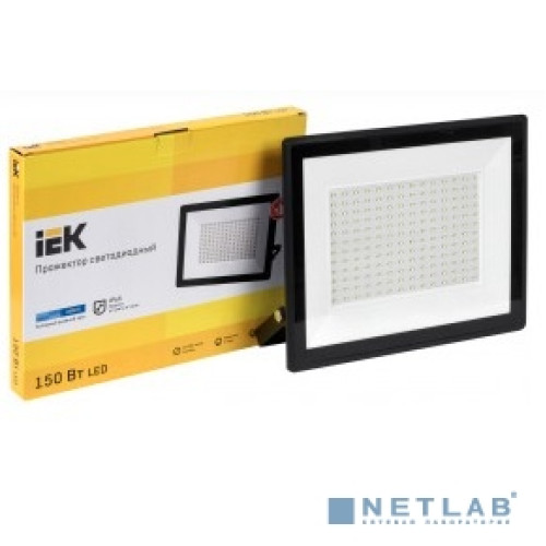 Iek LPDO601-150-40-K02 Прожектор LED СДО 06-150 светодиодный черный IP65 4000К