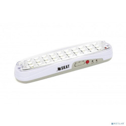 БАСТИОН Skat LT-301300-LED-Li-Ion светильник аварийного освещения,30 светодиодов,1200мАч пластик (2451)
