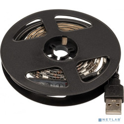 Rexant 141-387 LED лента с USB коннектором 5 В, 10 мм, IP65, SMD 5050, 60 LED/m, RGB