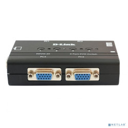 D-Link DKVM-4K/B3A  4-портовый KVM-переключатель с портами VGA и PS/2
