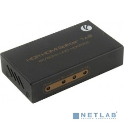 VCOM DD422 Разветвитель HDMI Spliitter 1=>2  2.0v.