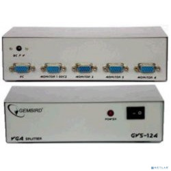 Gembird GVS124  Разветвитель сигнала VGA на 4 монитора (Gembird/Cablexpert)