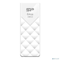 Флеш накопитель 64Gb Silicon Power Blaze B03, USB 3.2, Белый