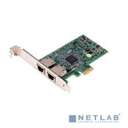 Адаптер Dell Broadcom 5720 DP 1Gb Network Interface Card, Low Profile, CusKit (540-BBGW / 540-BBGY / 540-11134 / 540-11136)