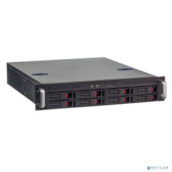 Exegate EX281292RUS Серверный корпус ExeGate Pro 2U550-HS08 <RM 19",  высота 2U, глубина 550, БП 1U-700ADS, 8xHotSwap, USB>