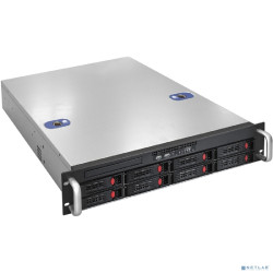 Exegate EX281292RUS Серверный корпус ExeGate Pro 2U550-HS08 <RM 19",  высота 2U, глубина 550, БП 1U-700ADS, 8xHotSwap, USB>