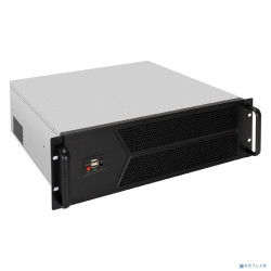 Exegate EX298404RUS Серверный корпус ExeGate Pro 3U450-12 <RM 19", высота 3U, глубина 450, БП 1U-1000ADS, 2*USB>