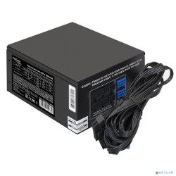 Exegate EX292211RUS Серверный БП 700W ExeGate ServerPRO-700RADS (ATX, for 3U+ cases, APFC, КПД 80% (80 PLUS), 14cm fan, 24pin, 2(4+4)pin, PCIe, 5xSATA, 4xIDE, FDD, Cable Management, black)