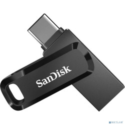 SanDisk USB Drive 256GB Ultra Dual Drive Go, USB 3.1 - USB Type-C Black