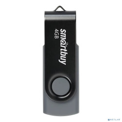 Smartbuy USB Drive 4GB Twist Black (SB004GB2TWK)