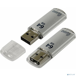 Smartbuy 064GB V-Cut Silver UFD 2.0 (SB64GBVC-S)
