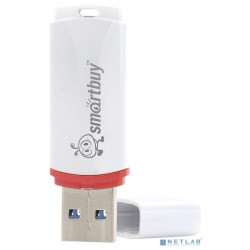 Smartbuy USB Drive 4Gb Crown White SB4GBCRW-W