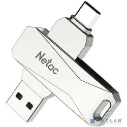 Netac USB Drive 512GB U782C USB3.0+TypeC Dual Flash Drive" [NT03U782C-512G-30PN]