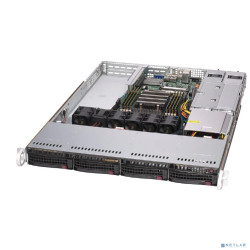 Supermicro AS -1014S-WTRT Корпус компьютерный 1U Single AMD EPYC™ 7002 Series Processor/8 DIMMs up to 2TB/2 PCI-E 4.0 x16/4 Hot-swap 3.5" SATA3/2x 10GBase-T LAN/2x 10GBase-T LAN