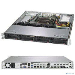 Supermicro SYS-5019C-M 1U, 350W, LGA1151v2, iC246, 4xDDR4 ECC, 4x3.5" bays, 2x1GbE, IPMI, PCI-Ex16