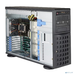 Supermicro CSE-745BAC-R1K23B Корпус SuperChassis 4U 745BAC-R1K23B/HDD(8)LFF/3x5.25"/7xFHFL/2x1200W/8xSAS3/SAS2/SATA3/ 2x1200W