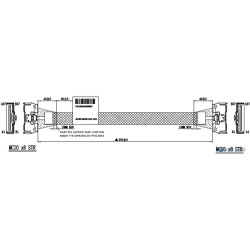 Кабель SuperMicro CBL-MCIO-1255M5FH