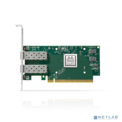Mellanox ConnectX-5 EN network interface card, 25GbE Dual-port SFP28, PCIe3.0 x16, tall bracket MCX512F-ACAT