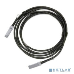Mellanox® Passive Copper cable, ETH 100GbE, 100Gb/s, QSFP28, 5m, Black, 26AWG, CA-L
