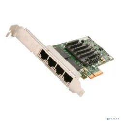 INTEL E1G44HTBLK/HTG1P20 Сетевая карта I340-T4 (PCI Express, 4-Ports, 10/100/1000Base-T, 1000Mbps, Gigabit Ethernet) (904267/904223/904198/891409)