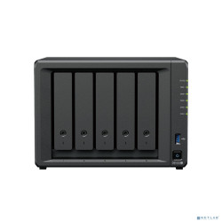 Synology DS1525+  СХД AMD V1500B (Quad-Core, 8 Threads) 2.2 GHz 8GB DDR4 ECC 5 x 3.5”/2.5” SATA HDD/SSD 2 x M.2 NVMe (for SSD cache, no storage pool support) 2 x 2.5GbE RJ-45