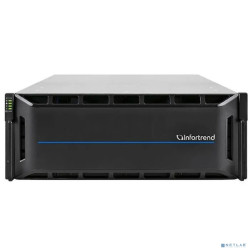 Infortrend CS3024G00000J-8U32 CS 3024G-J 4U/24bay, scale-out NAS, single node subsystem including 1x 8 core CPU, 64GB (4x16GB) memory, 4x10GbE(SFP+), 2x12Gb/s SAS EXP. Ports, 2x(PSU+FAN module), 1x(Su