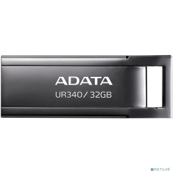 A-DATA Flash Drive 32GB UR340 USB3.2, черный [AROY-UR340-32GBK]