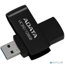 A-DATA Flash Drive 128GB <UC310-128G-RBK> UC310, USB 3.2, черный