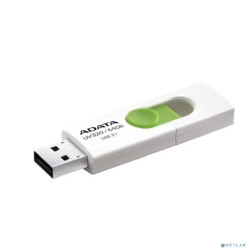 A-DATA Flash Drive 64GB <AUV320-64G-RWHGN> UV320, USB 3.2, белый/зеленый