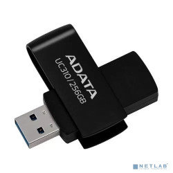 A-DATA Flash Drive 256GB <UC310-256G-RBK> UC310, USB 3.2, черный