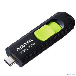 A-DATA Flash Drive 32GB <ACHO-UC300-32GRBK/GN> UC300, Type-C