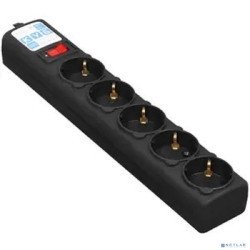 PowerCube Фильтр-удлинитель 1.9м, 5 розеток,10А (SPG5-С2), черный графит