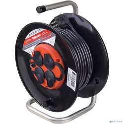 Perfeo удлинитель на катушке без заземления "RU POWER",PF_B4678 (30м 4гн с т/з 16А ПВС 3х1,5 IP44 (РБК16))