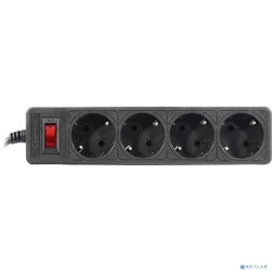 5bites Сетевой фильтр GARDA SP4B-510 4S / 3*0.75MM2 / 1M / BLACK