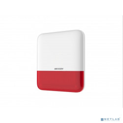 AX PRO SirenOut Red (DS-PS1-E-WE Red) Беспроводной уличный звуковой оповещатель, красный индикатор