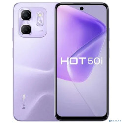 Смартфон Infinix X6531B Hot 50i 4/128GB 10062802 фиолетовый моноблок 3G 4G 2Sim 6.78" 720x1600 Andro