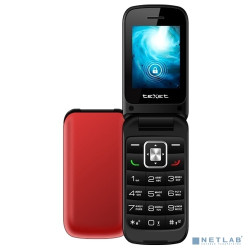TEXET ТМ-422 Мобильный телефон гранатовый