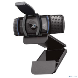 960-001252/960-001257 Logitech HD Pro Webcam C920S, { черный, 3Mpix, USB2.0, с микрофоном для ноутбука }