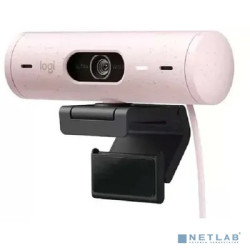 Веб-камера/ Logitech BRIO 500 HD Webcam - ROSE - USB