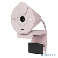 Веб-камера/ Logitech Brio 300 Full HD webcam - ROSE - USB