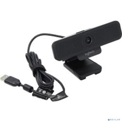 960-001076 Logitech WebCam C925e { USB 2.0, 1920*1080, 2Mpix foto, Mic, Black}