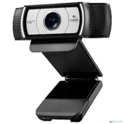 960-000972 Logitech Webcam C930e { Full HD 1080p/30fps, автофокус, zoom 4x, угол обзора 90°, стереомикрофон, защитная шторка, кабель 1.83м}